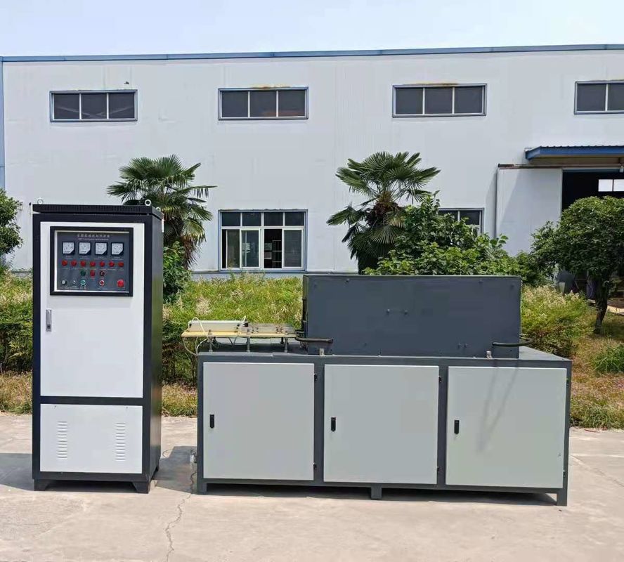 Grote metalen werkstukken Vinnige verwarmingsapparatuur Medium Frequency Induction Heating Diathermy Forging Equipment